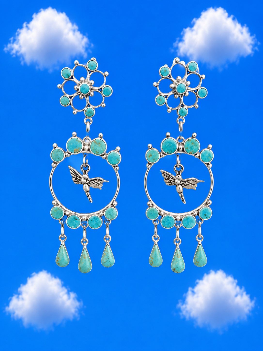 Native American Turquoise with Water Bird