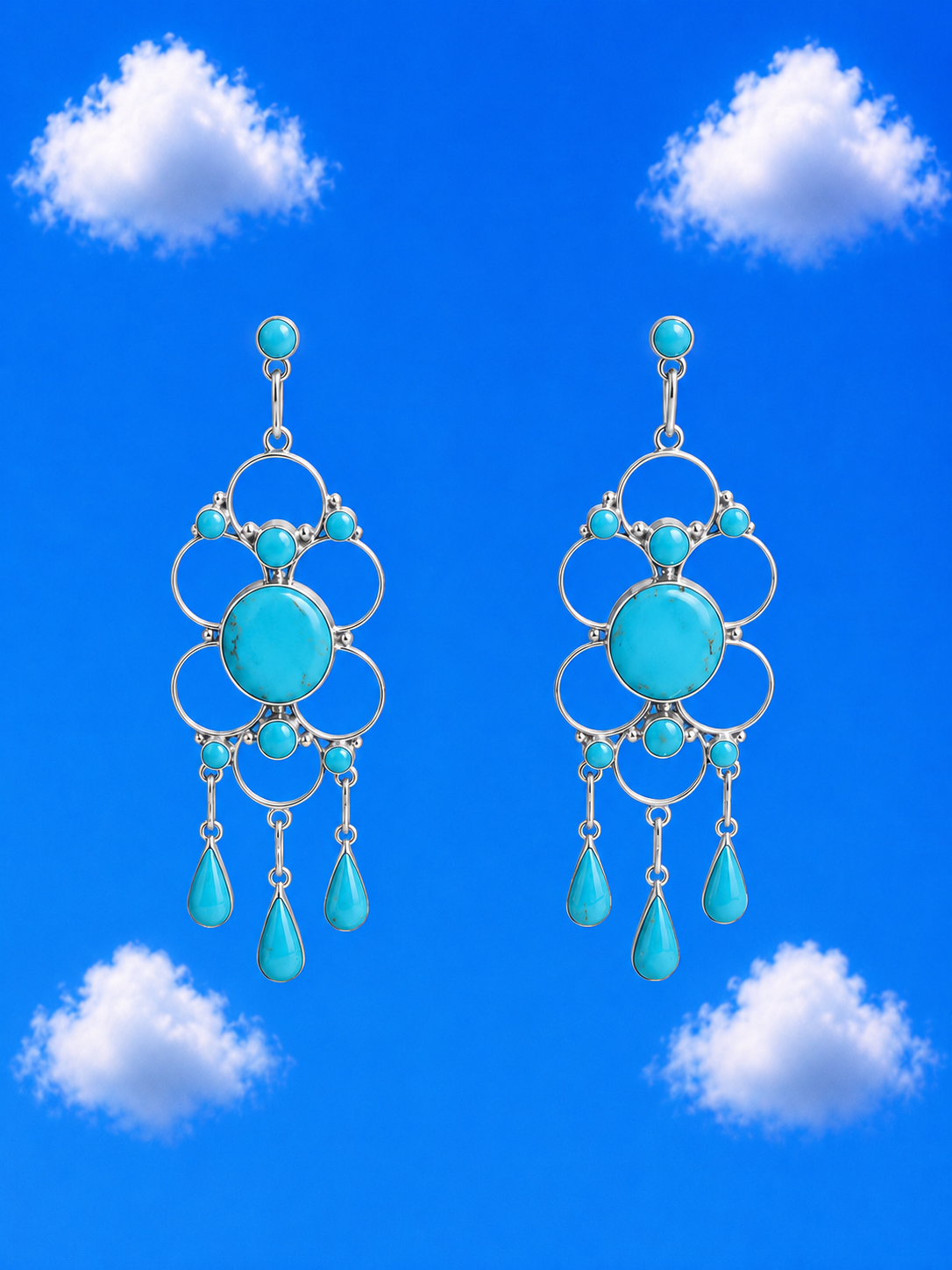 Native American Turquoise Earrings