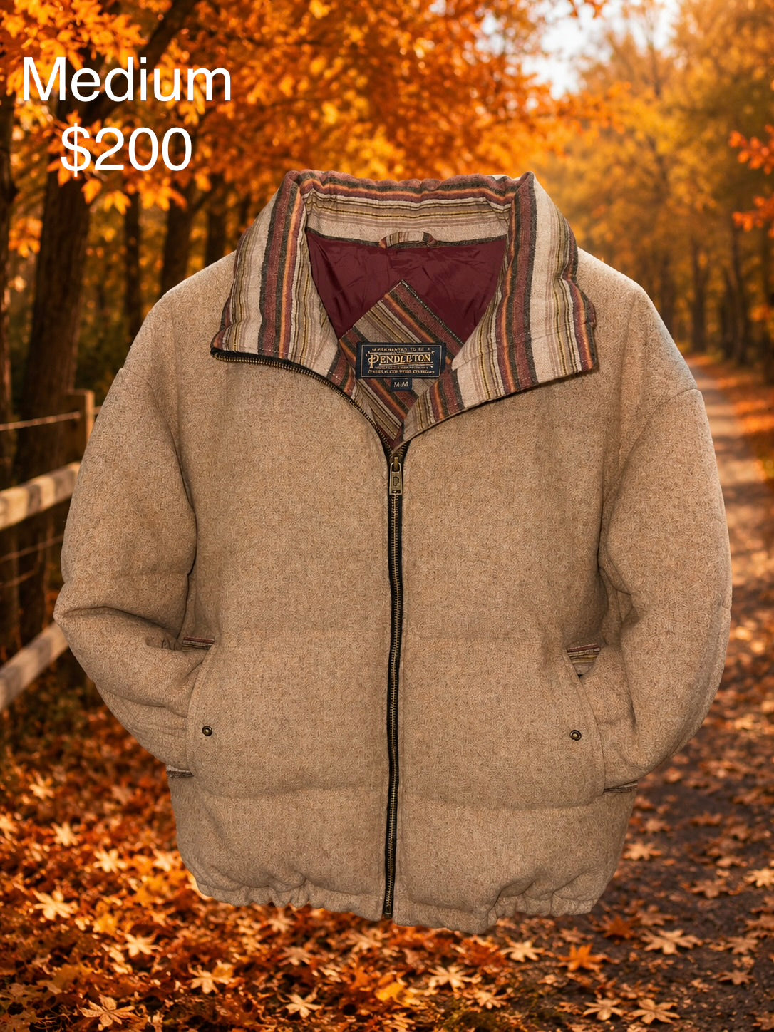 Pendleton Coat (Medium)