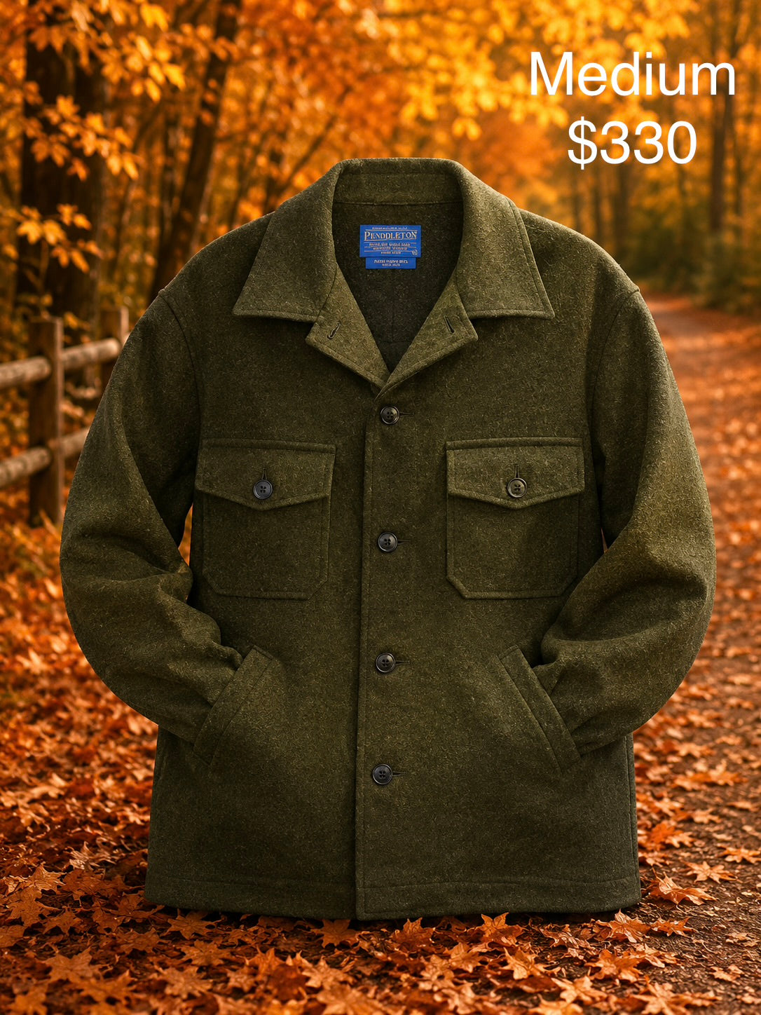 Pendleton Coat (Medium)