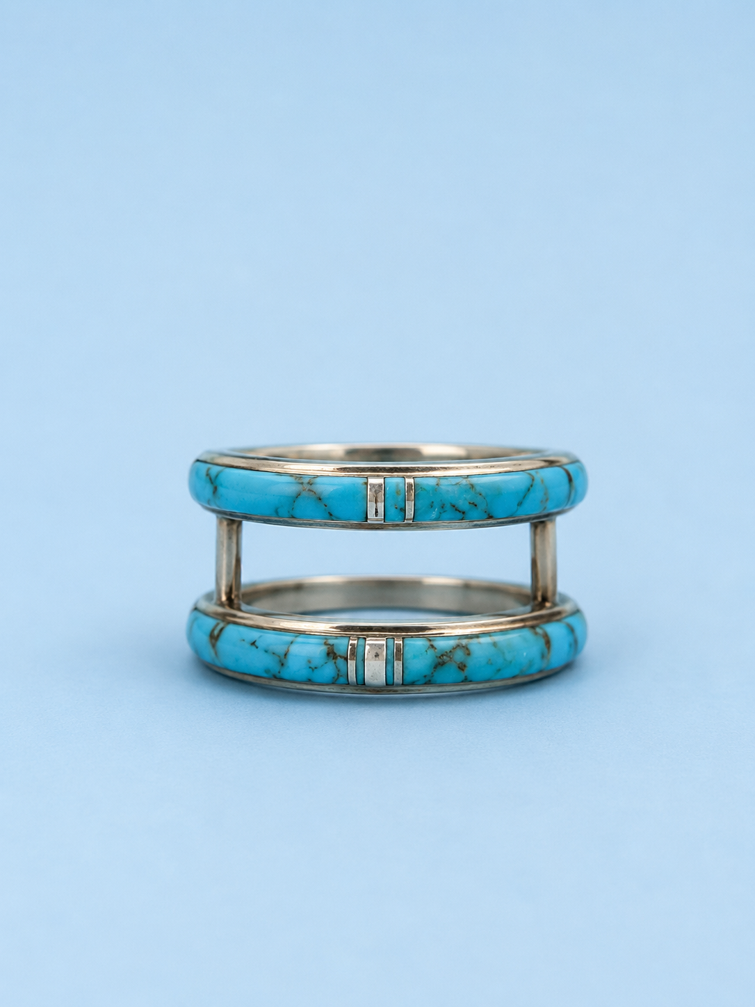 Turquoise sterling silver ring