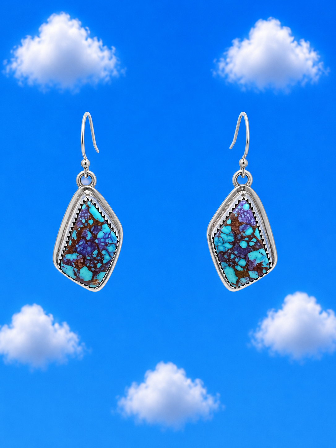 Moon River Turquoise Earrings
