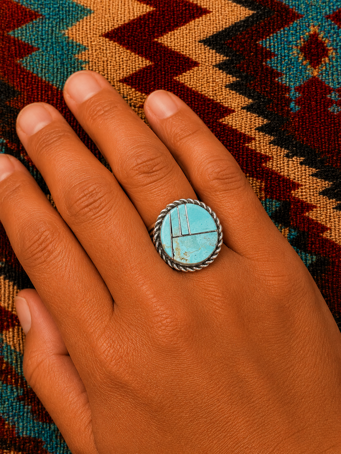 Turquiose sterling silver ring