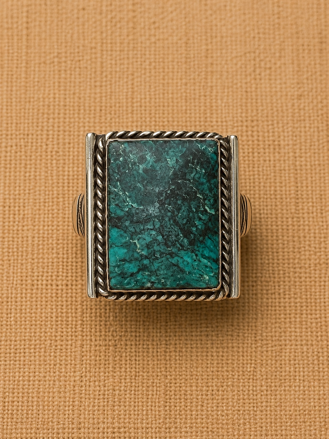 Men’s Turquiose sterling silver ring