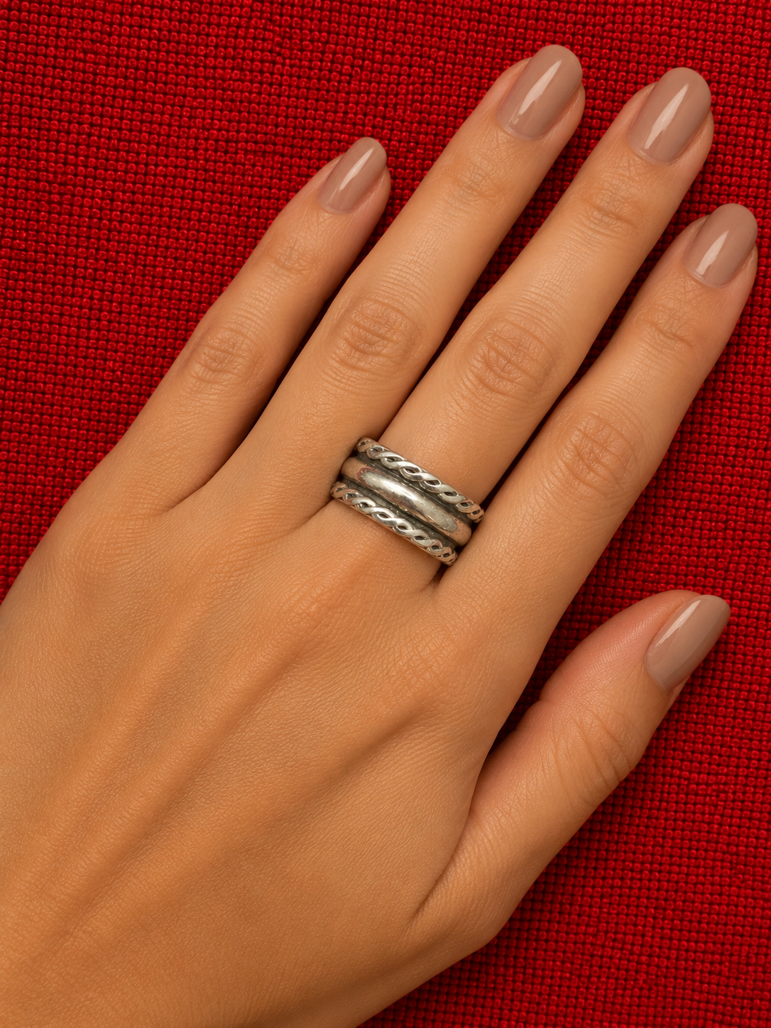 Sterling silver ring