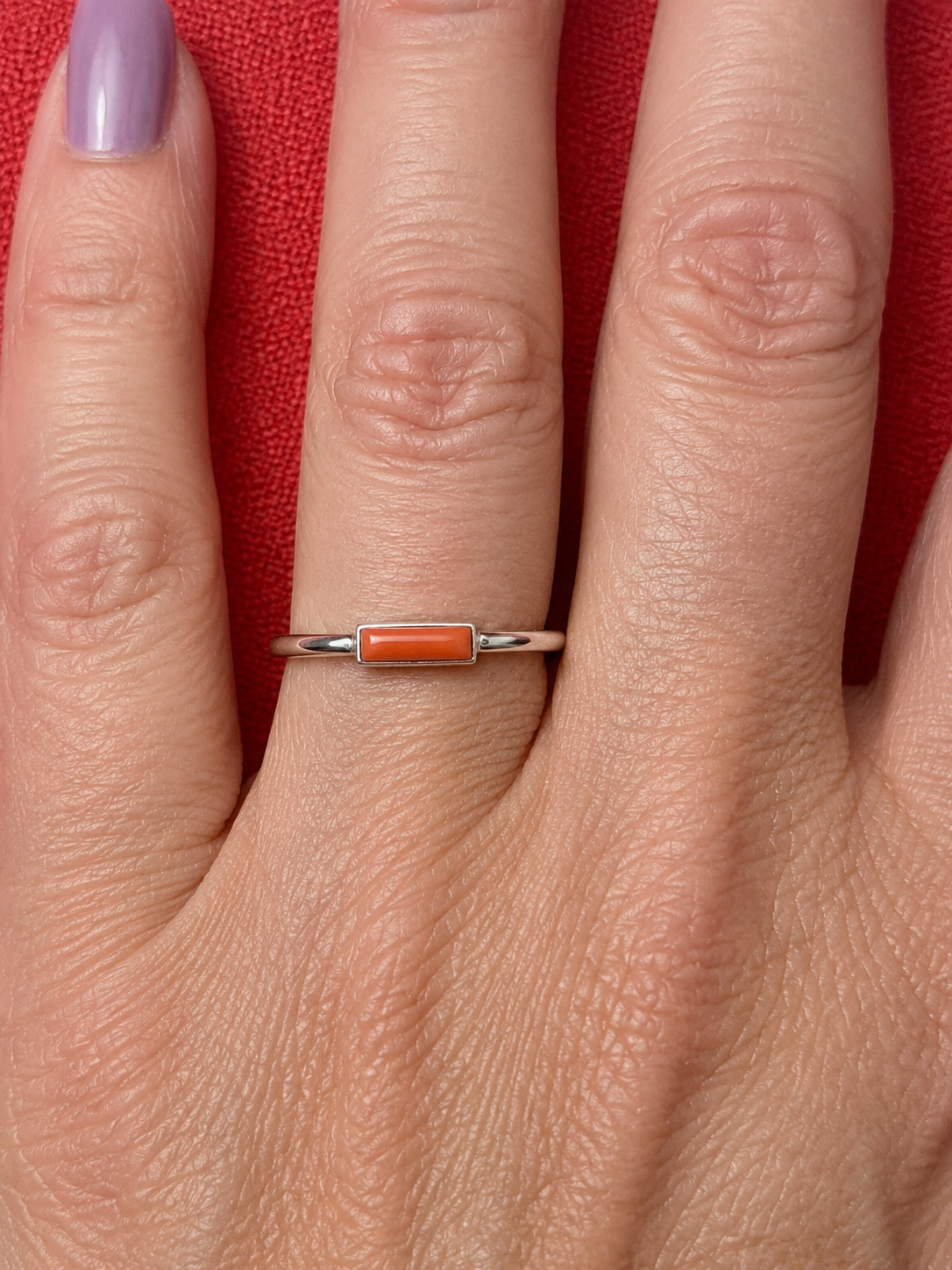 Cork Sterling silver band