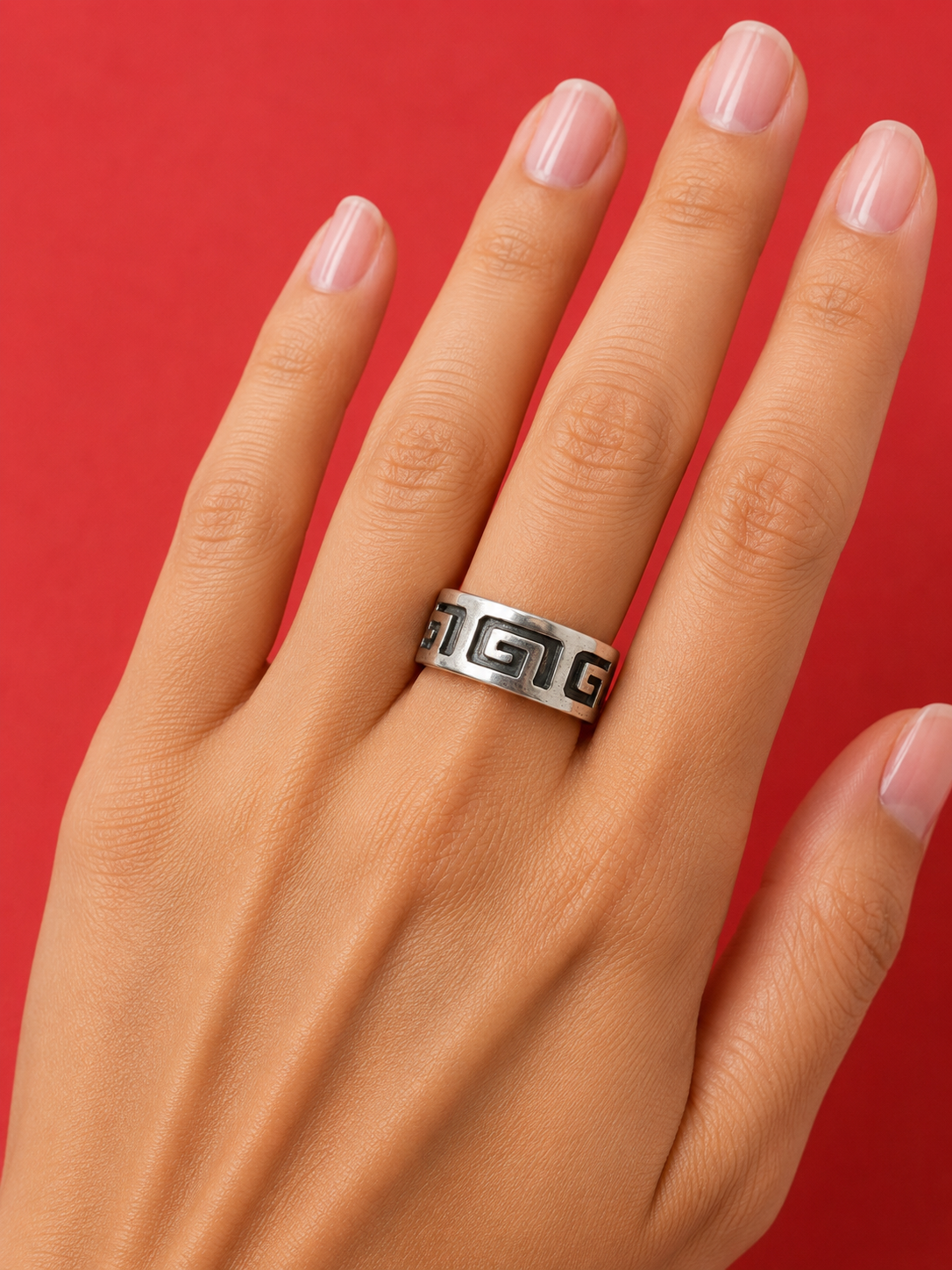 Sterling silver ring