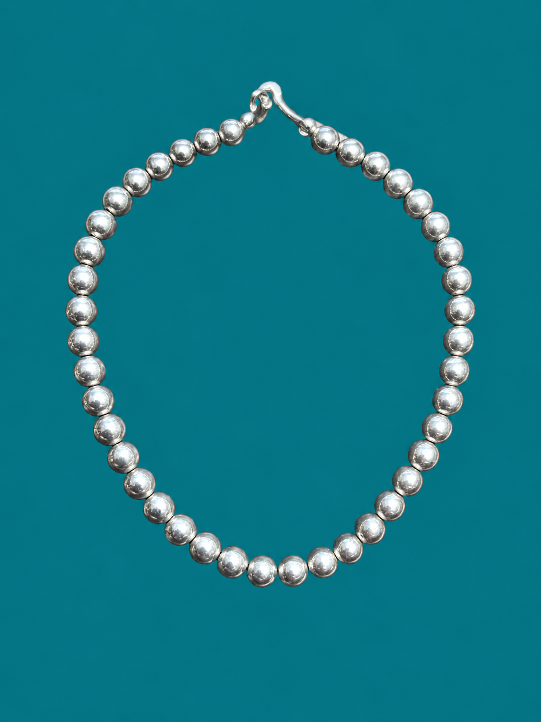 Tiffany & Co sterling silver ball necklace & bracelet set