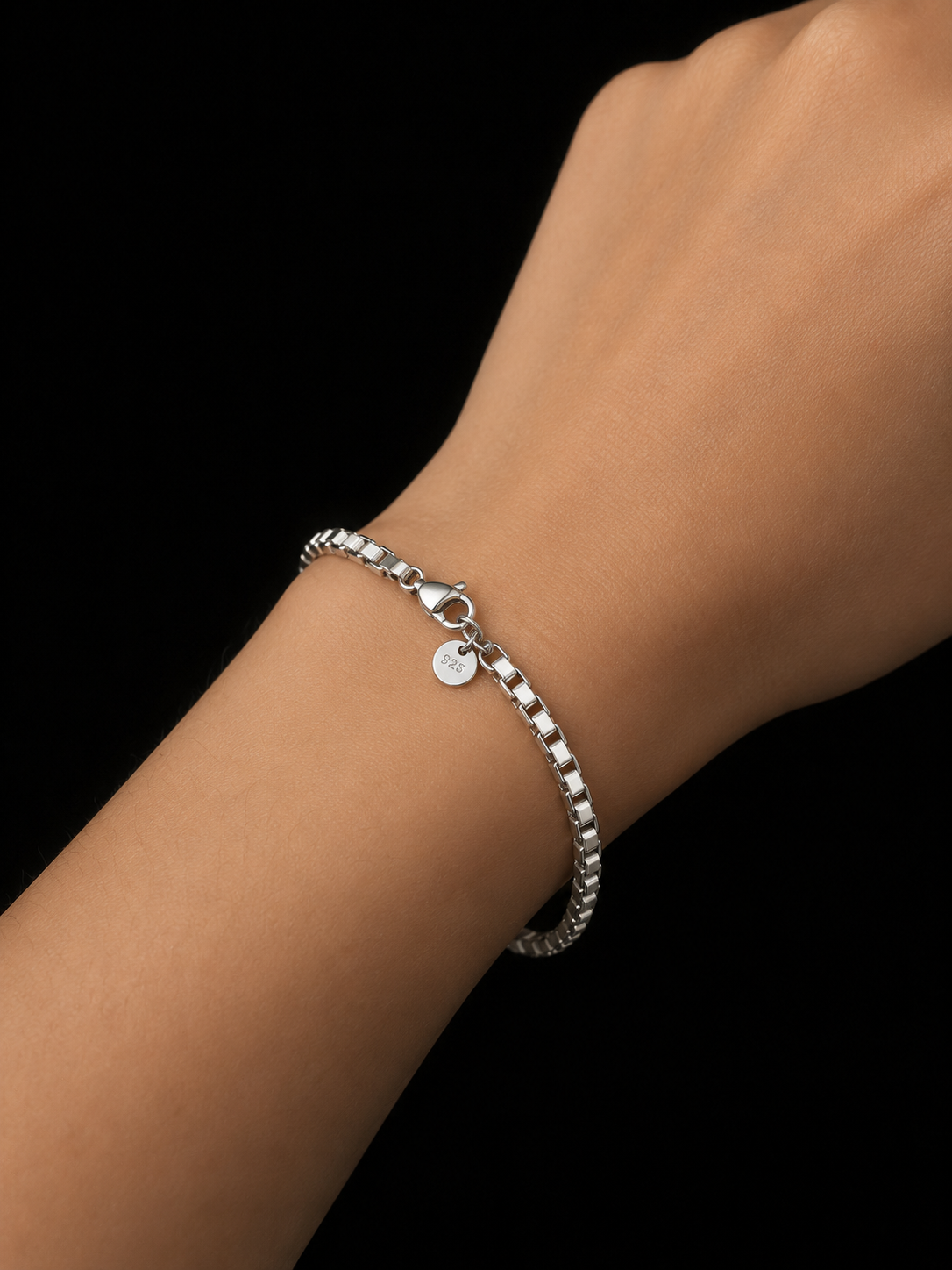 Tiffany & Co box link necklace and bracelet